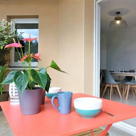 Tout Confort ! Calme, Climatisation, Parking Gratuit, Grande Terrasse, Ascenseur, Wifi Carcassonne Exterior foto