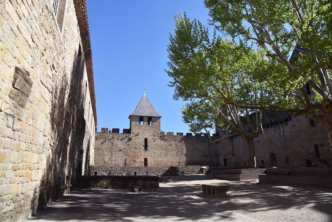 Tout Confort ! Calme, Climatisation, Parking Gratuit, Grande Terrasse, Ascenseur, Wifi Carcassonne Exterior foto