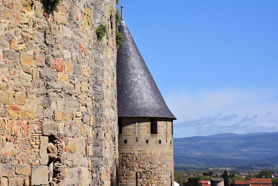 Tout Confort ! Calme, Climatisation, Parking Gratuit, Grande Terrasse, Ascenseur, Wifi Carcassonne Exterior foto