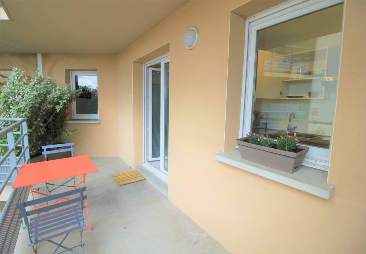 Tout Confort ! Calme, Climatisation, Parking Gratuit, Grande Terrasse, Ascenseur, Wifi Carcassonne Exterior foto